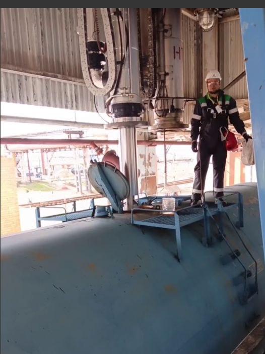 Ведётся пуско-наладка автоматизированной станции тактового налива