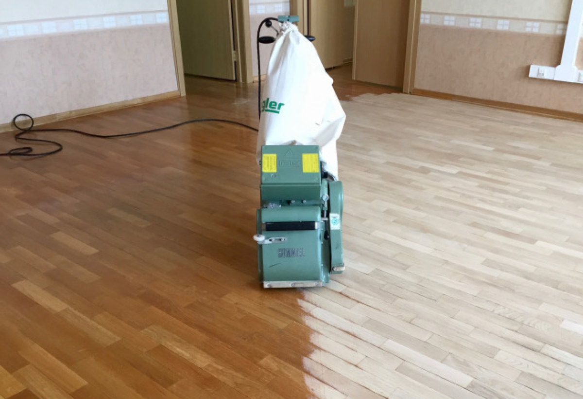 Когда нужно шлифовать паркет? 