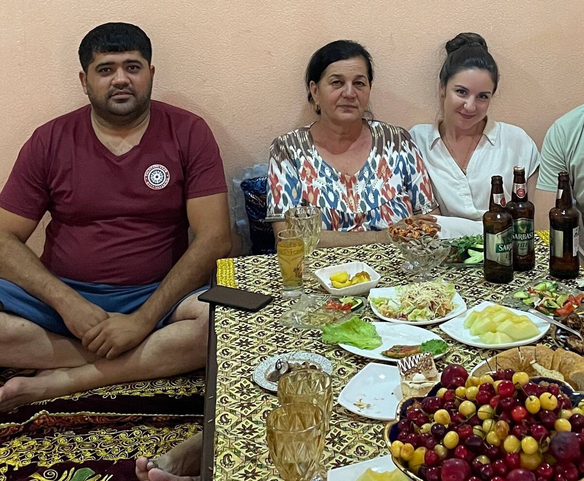 Тетя Диля и ее сын