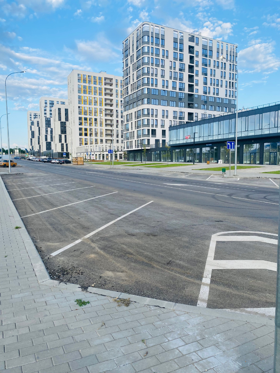 Один из новых спальных районов Симферополя.