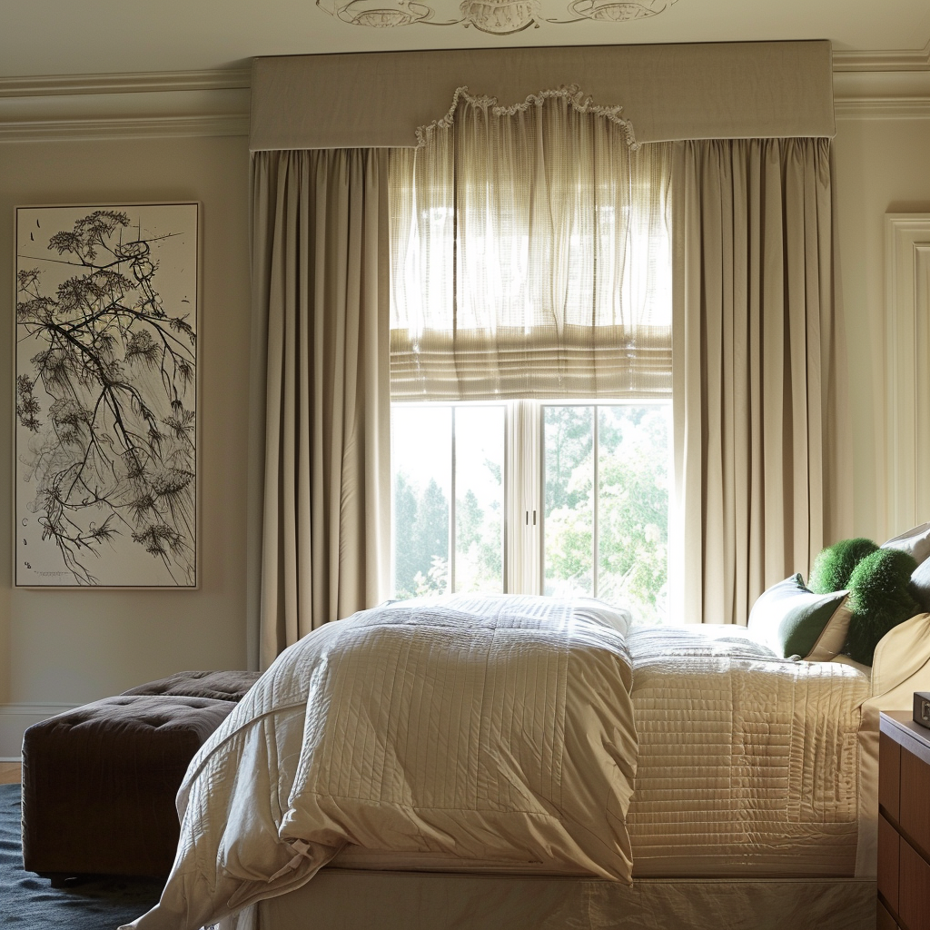 Дизайн интерьера спальни играет ключевую роль в создании атмосферы уюта и комфорта. Шторы являются важным элементом декора, который может значительно повлиять на общее впечатление от помещения.