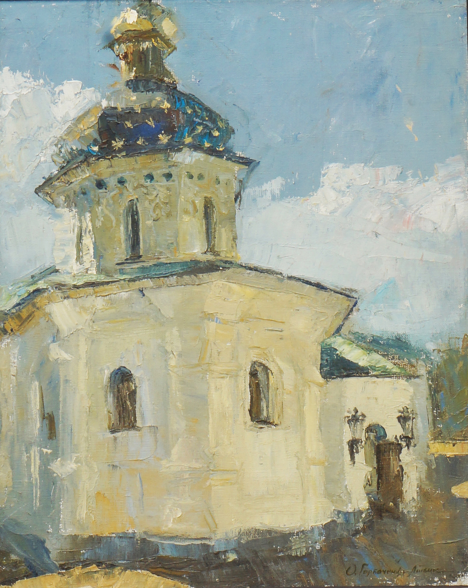 «Никольский храм»  2011 холст, масло 