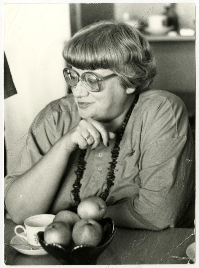 Фотопортрет. Новодворская Валерия Ильинична. 1980-1990-е гг.