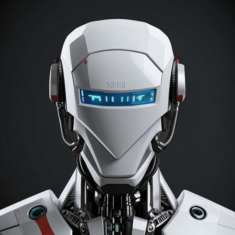 Робот-полицейский. Иллюстрация сгенерирована нейросетью