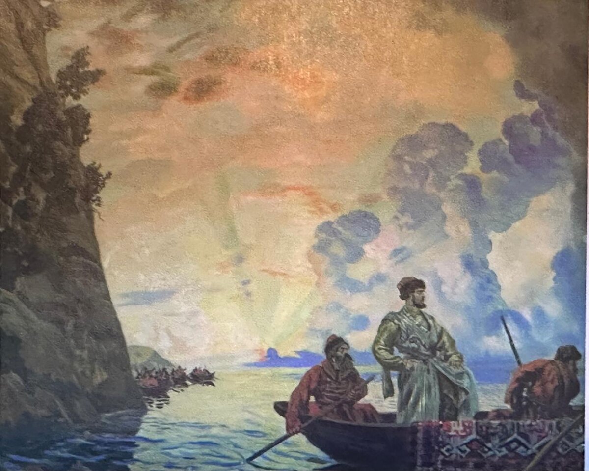 Борис Кустодиев. «Степан Разин». 1918