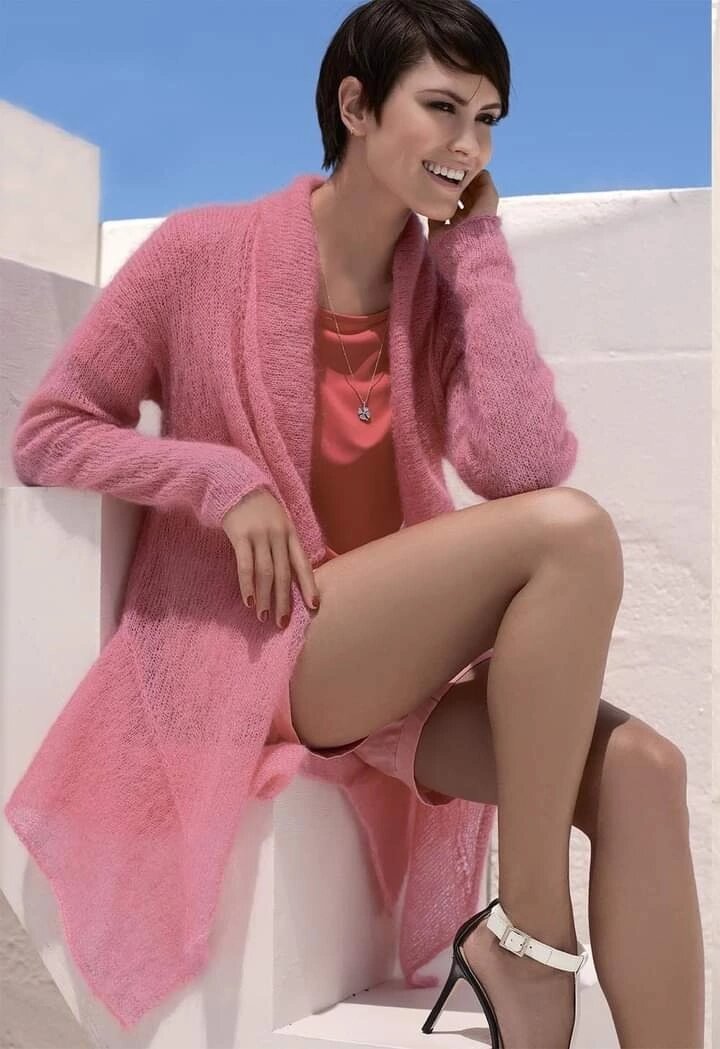 Кардиган из мохера