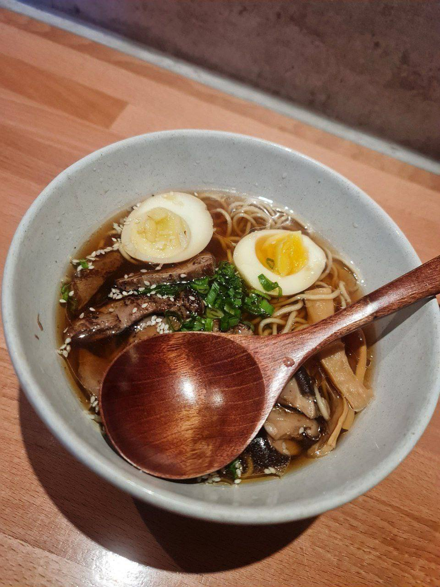 Рамен из специального юбилейного меню