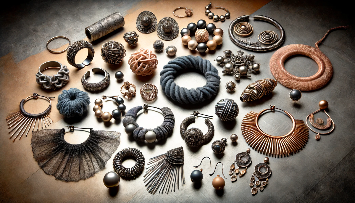 Коллекция уникальных и альтернативных ювелирных украшений, созданных из нестандартных материалов и с использованием новаторских дизайнов. 