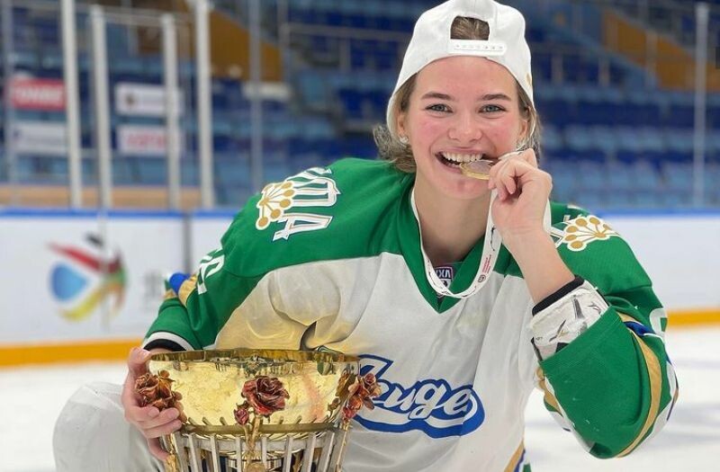 Илона Маркова брала чемпионские трофеи с "Агиделью".