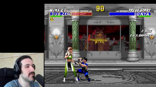 Прохождение за Саб-Зиро в Ultimate Mortal Kombat 3