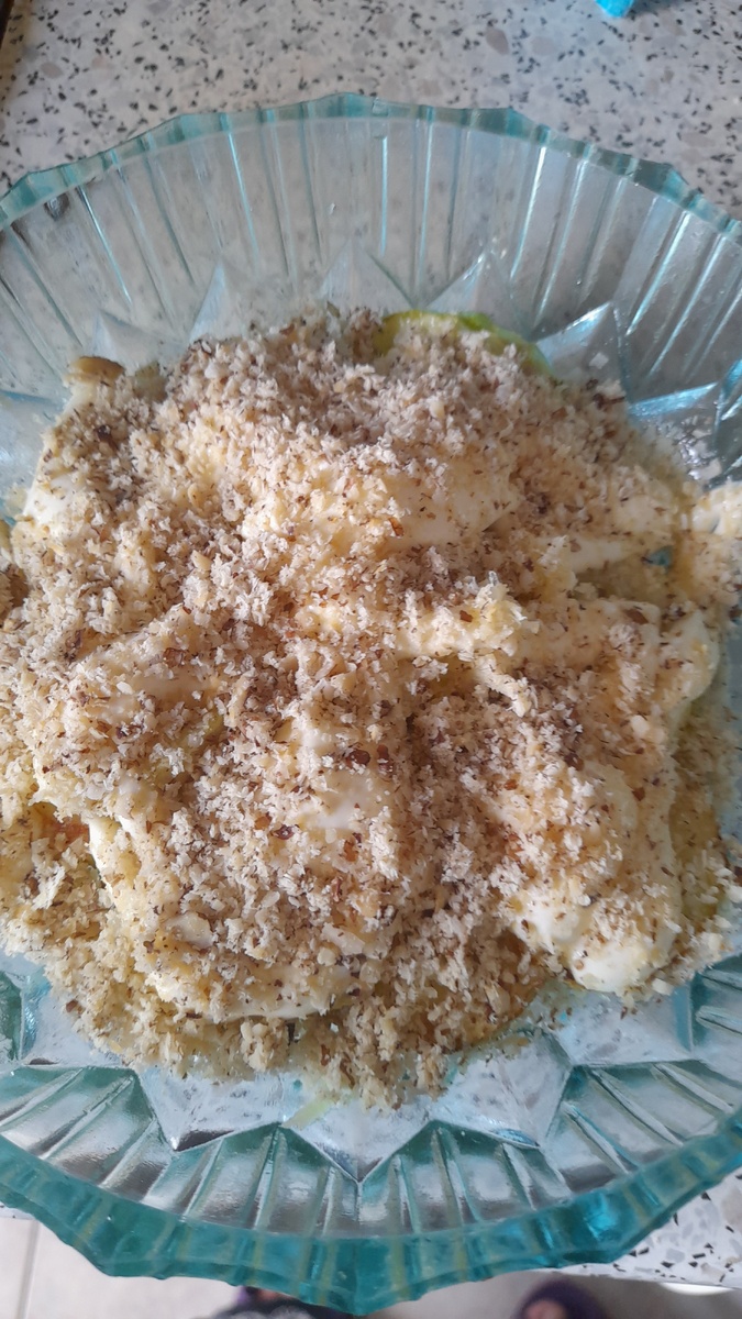 Кабачки с грецкими орехами