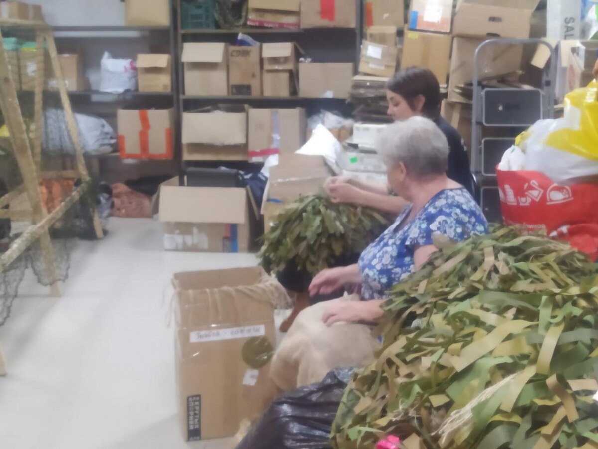    В Курске волонтёры с первых дней СВО отправляют гумпомощь бойцам