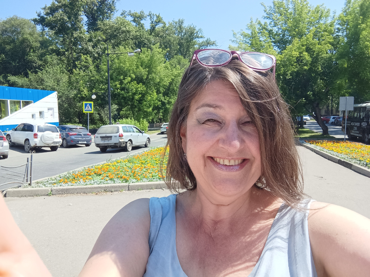 Автор в летнем Абакане