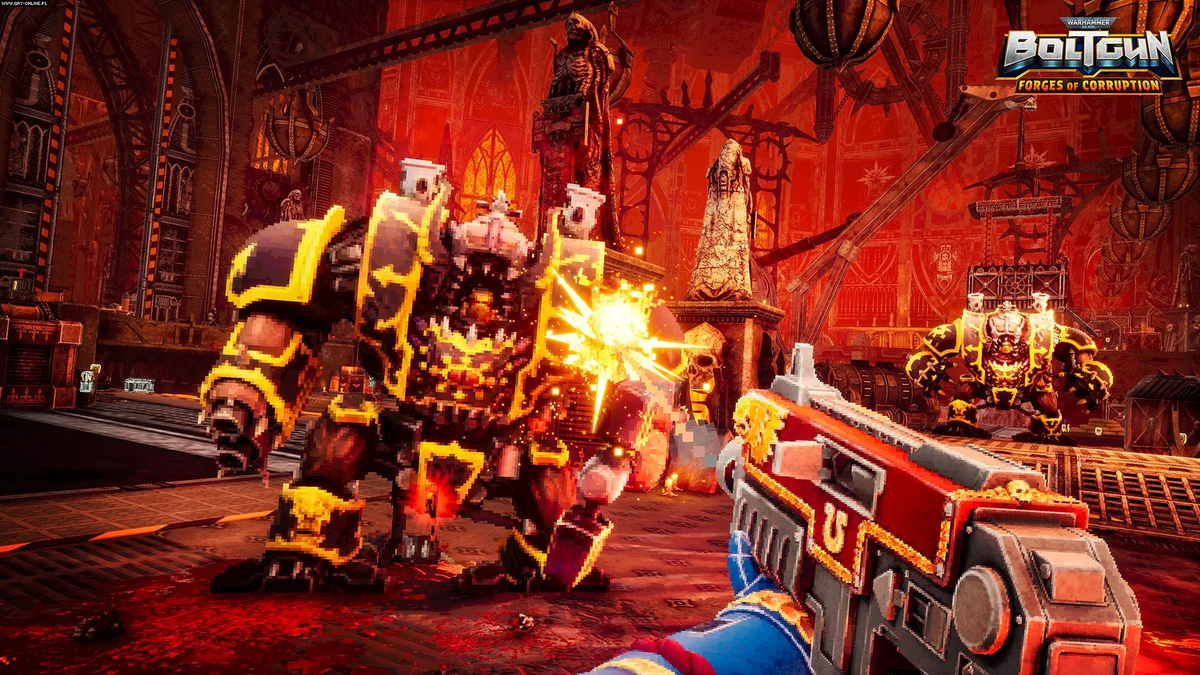 🏴‍☠️Forges of Corruption — новое дополнение для отличного шутера Warhammer  40,000: Boltgun - ProGame.su