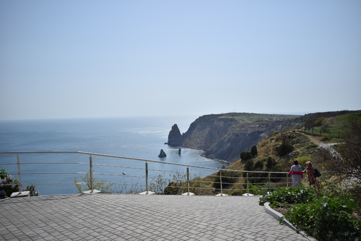 Смотровая площадка. Мыс Фиолент. Фотография автора статьи. 