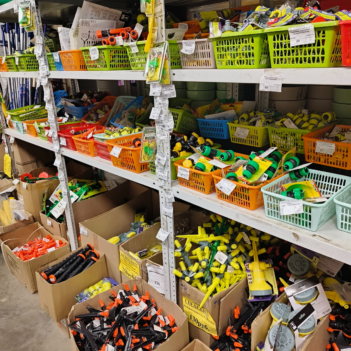 Фото автора. Оптовая база