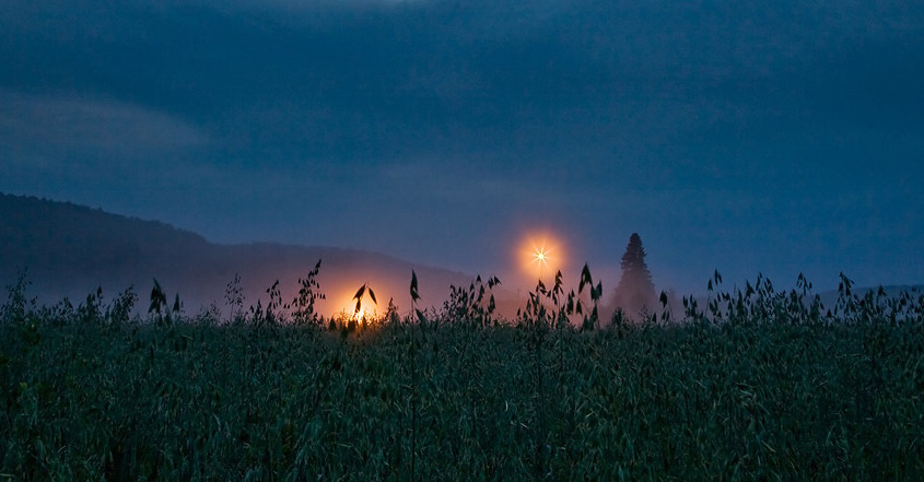 Жители Урала видят огни, обладающие разумом? (Фото: virtoo.ru).