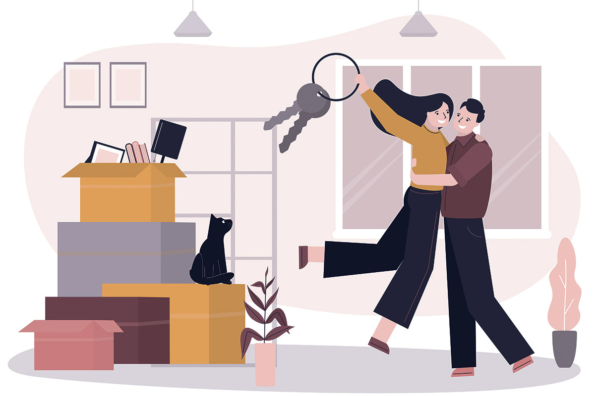    Новоселье — всегда радость. Источник: shutterstock.com