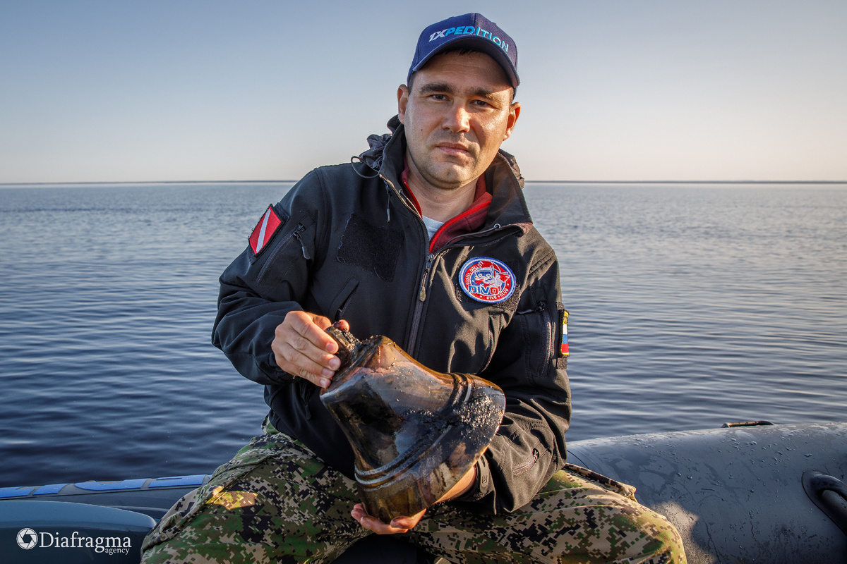 Корабельный колокол с затонувшего судна