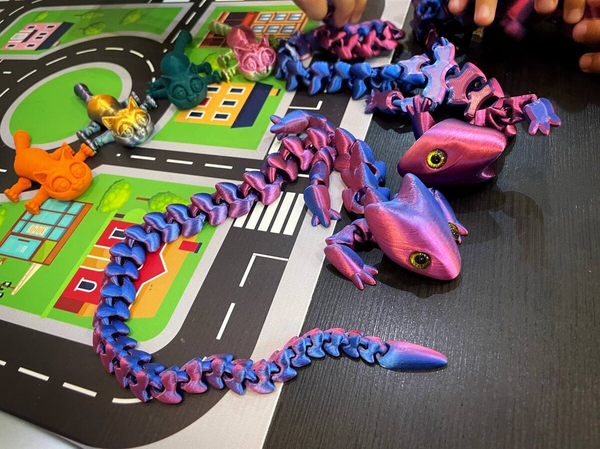 Чудо-юдо))) Подвижные дракоши для мальчишек стали огромной находной