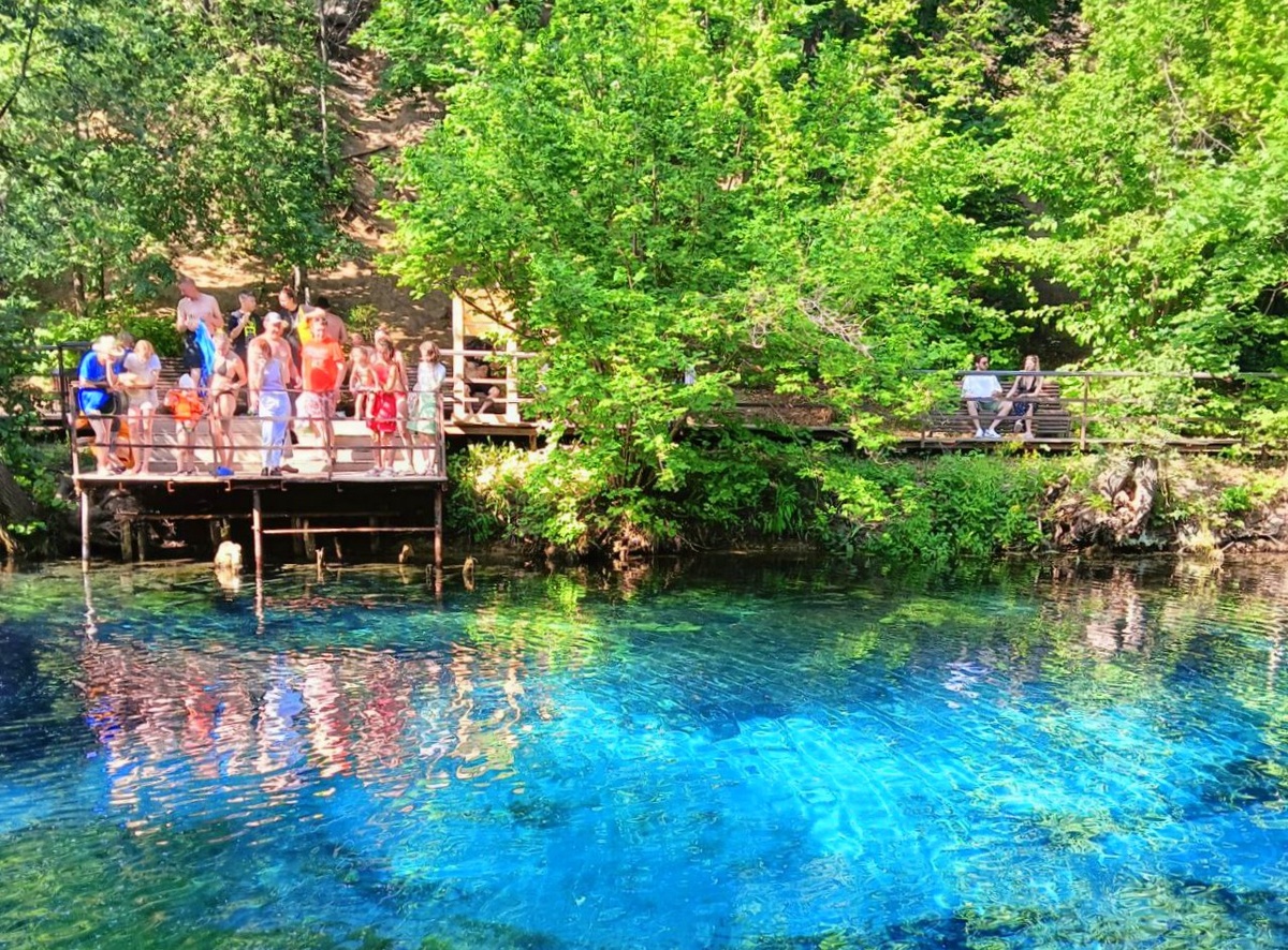 Фрагмент Большого Голубого озера