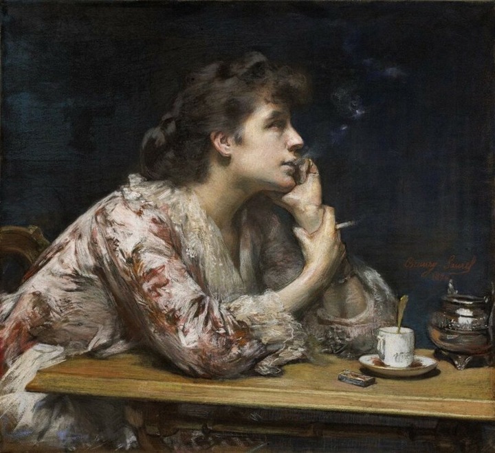 Амели Бори-Сорель, "В тоске" 1894