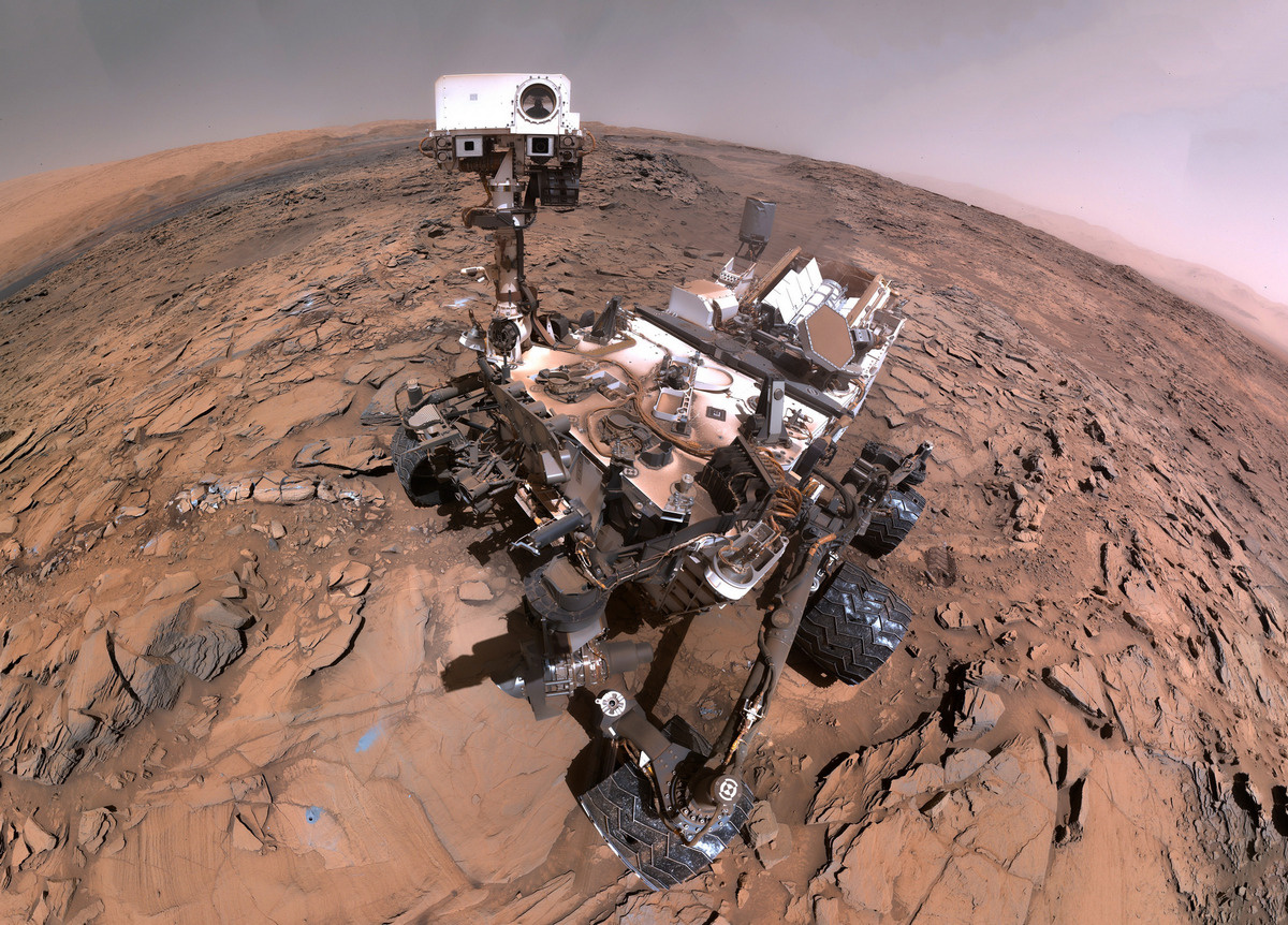 "Селфи" от ровера Curiosity / © NASA/JPL-Caltech/LANL