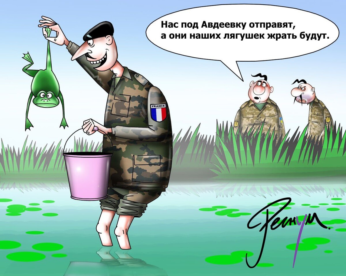    Франция. Украина. ВСУ. Наемники Сергей Корсун (с) ИА Регнум