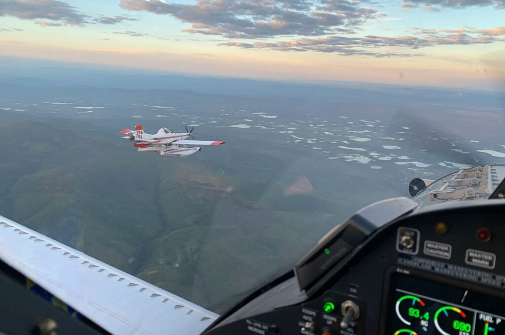 Авиалесоохрана зарубежом // источник: fireaviation.com