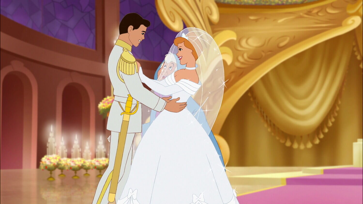 Кадр из мультфильма "Золушка"