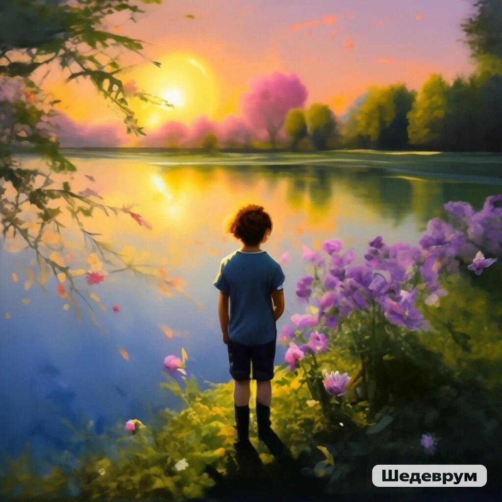 Картинка сгенерирована в приложении Шедеврум:)