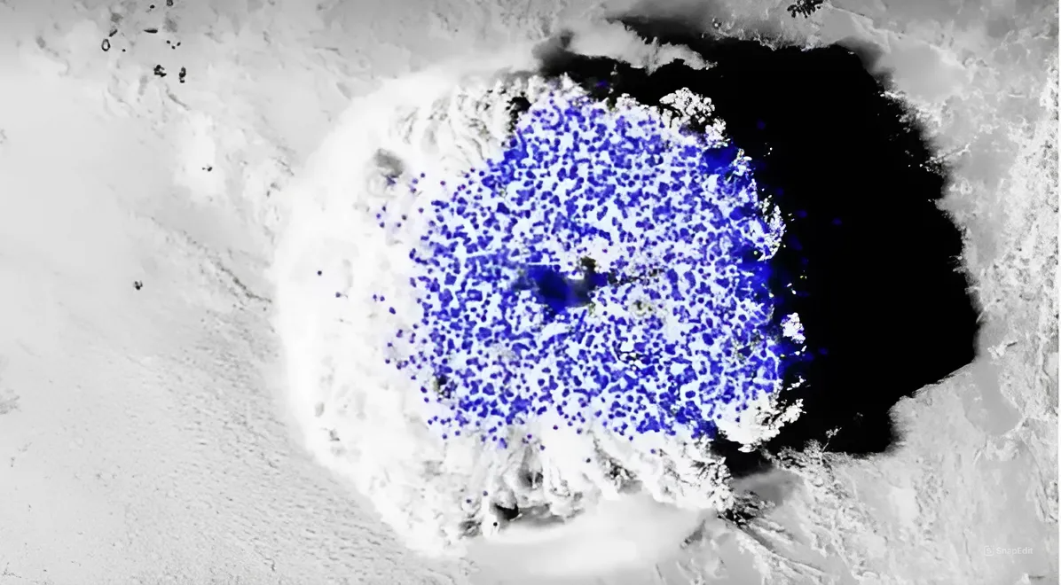 (Изображение предоставлено: AGU/Van Eaton et al (2023)/Geophysical Research Letters)