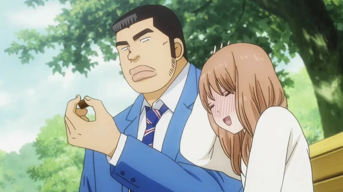 Кадр из аниме «Моя история!!»   📷