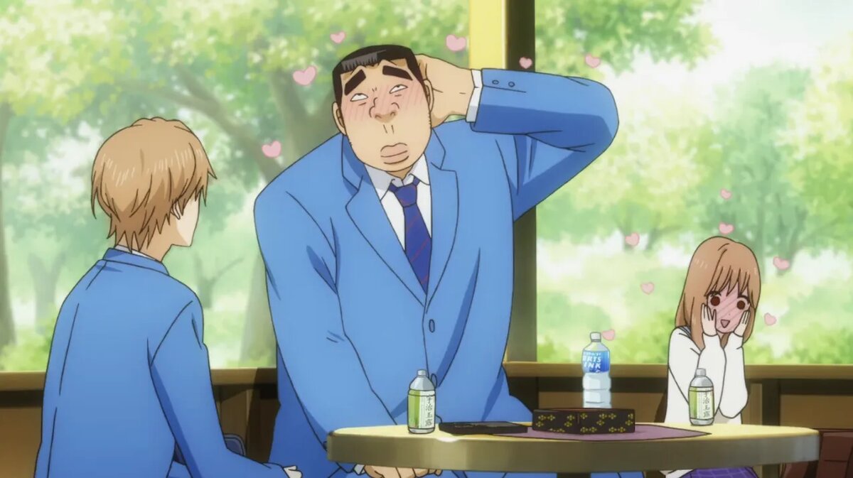 Кадр из аниме «Моя история!!»   📷