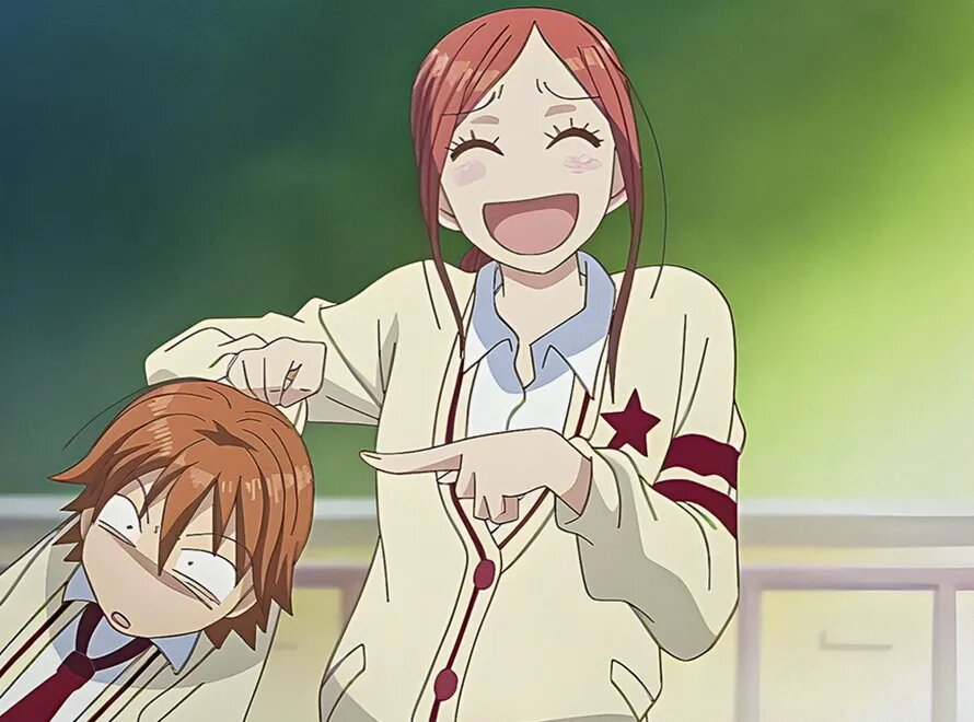 Кадр из аниме «Трогательный комплекс»   📷