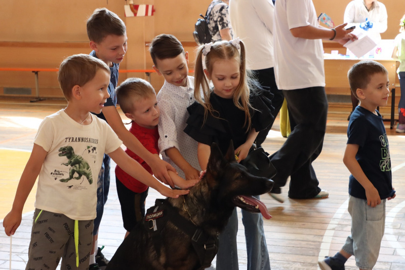 Праздник профессии: тверская полиция показала свой чудо-чемоданчик и суперсобак
