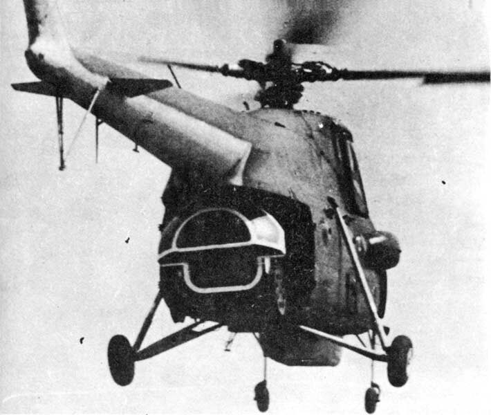 Ми-4 с имитатором ЛК. Из открытых источников.