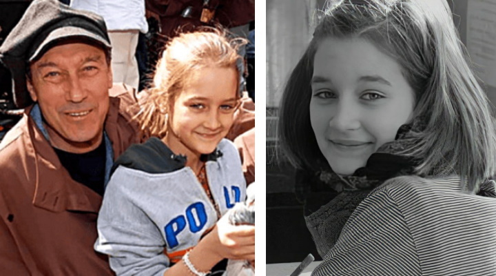 Елизавета Янковская с дедом, фото из открытых источников