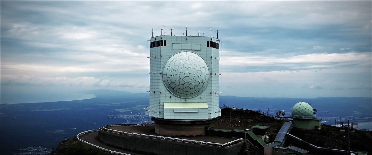 Военные радары на берегу Японии в сторону СССР