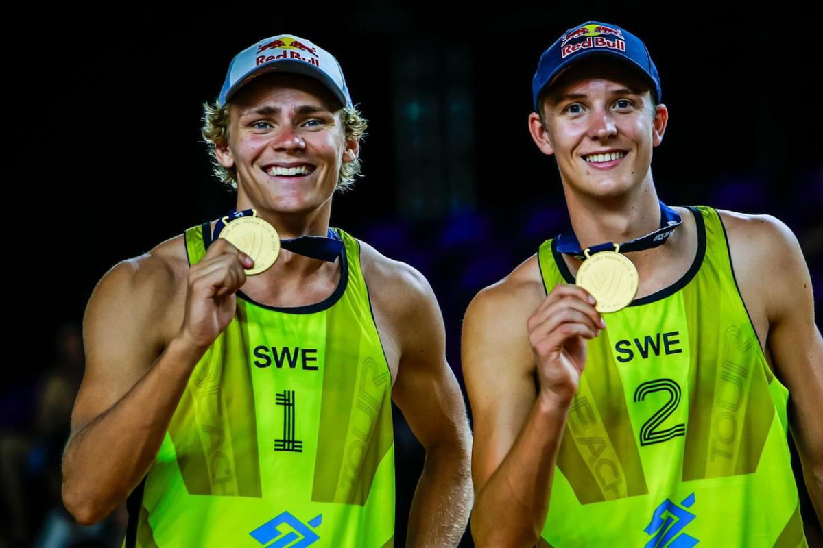 Серебряные призеры ЧМ-2023 Давид Оман/Джонатан Хельвиг