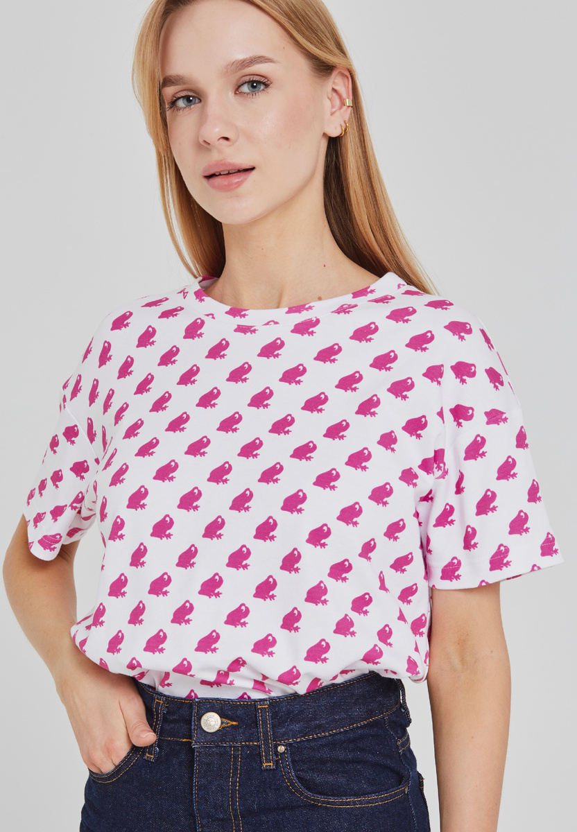 Футболка Анна Роуз, Pink Frog