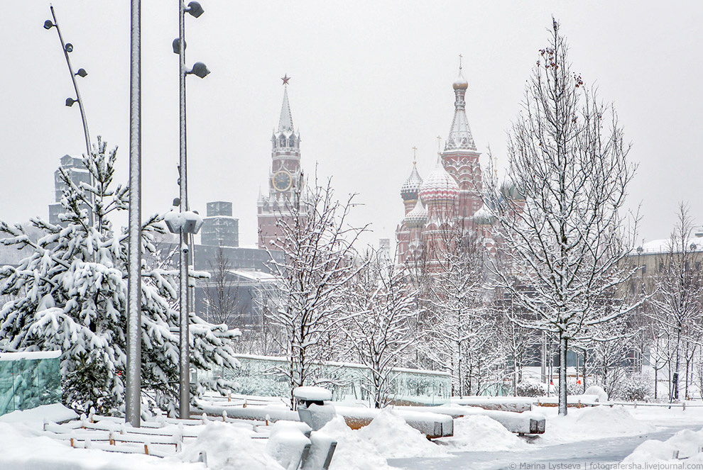 Зимняя Москва