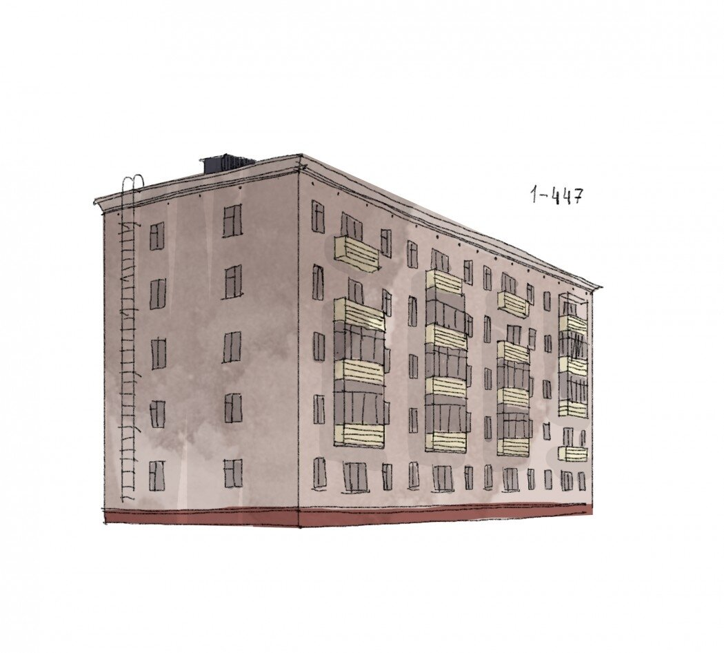 Рисунок дома серии I-447. Взято с сайта: https://papik.pro.