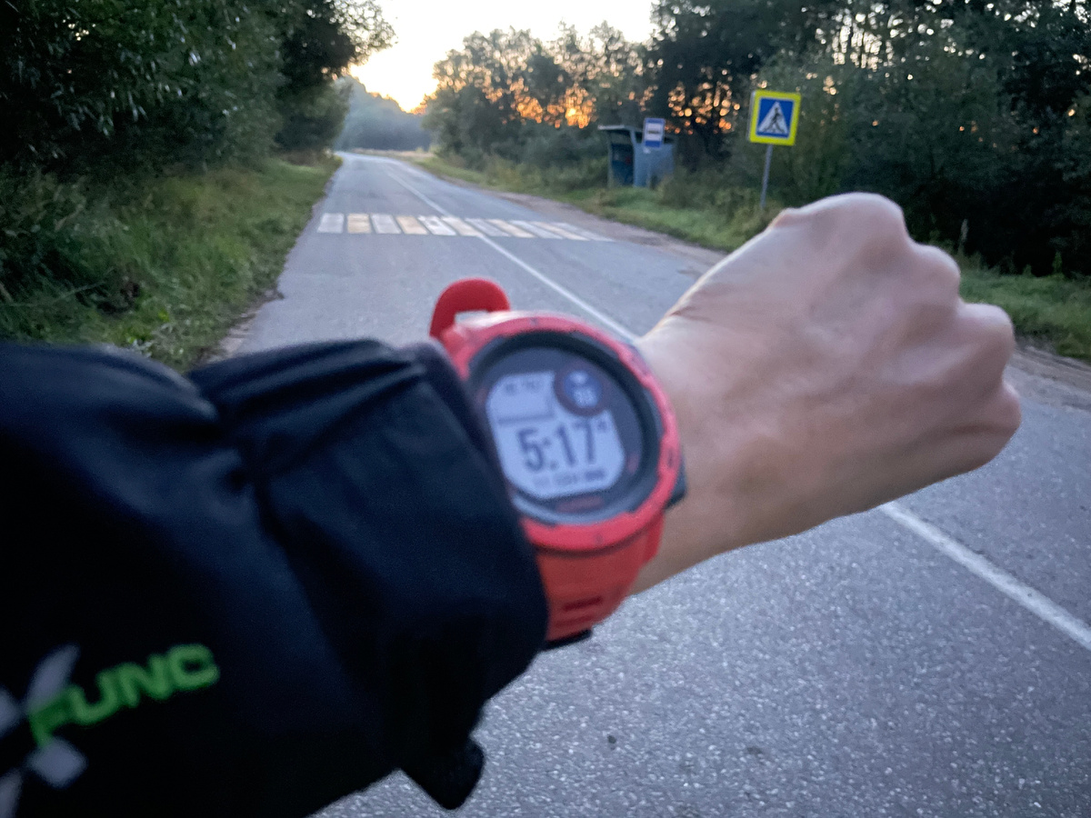 Проехала 5 км от дома