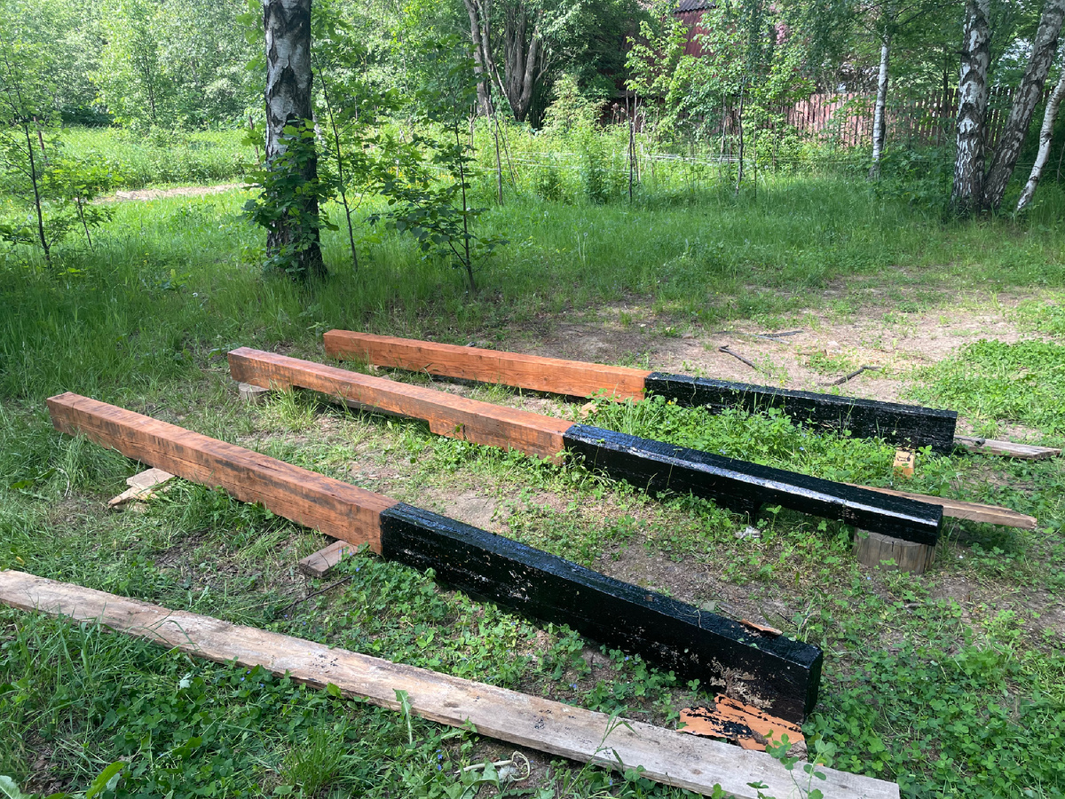 Брус для столбов