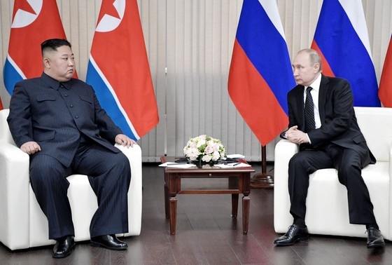    Ким Чен Ын, Владимир Путин