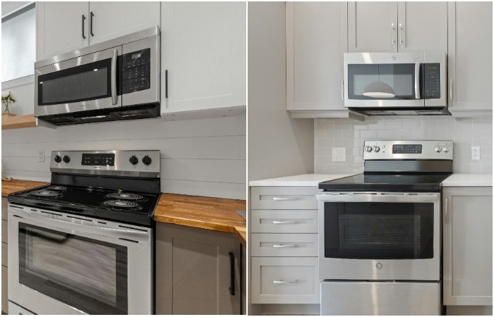 Микроволновая печь с вытяжкой – идеальный вариант для маленькой кухни