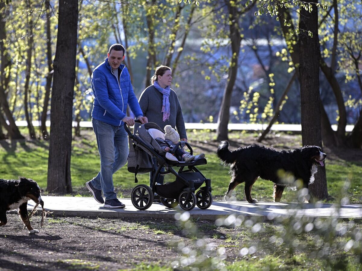    Москва во время режима самоизоляции жителей© РИА Новости . Сергей Гунеев