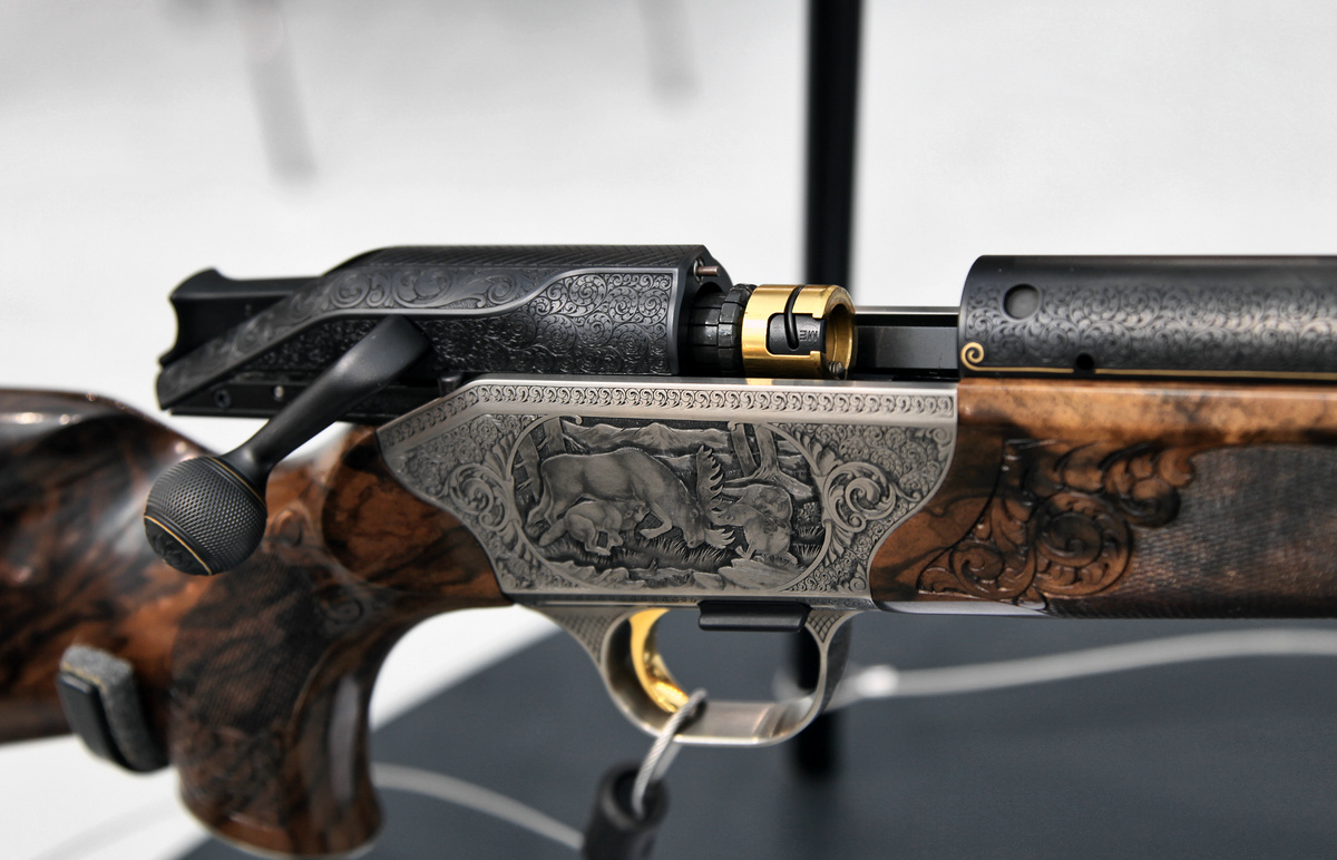 Пример крупнокалиберной винтовки Blaser. У компании также есть двуствольные модели под "Нитро". (Фото Vitaly V. Kuzmin, CC BY-SA 4.0)