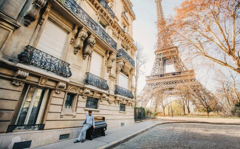 Картинка, созданная мной, чтобы наглядно проиллюстрировать восприятие при дереализации.